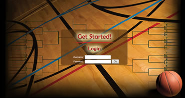 Interactive March Madness Bracket Contest Customized for Farnsworth Wholesale Company